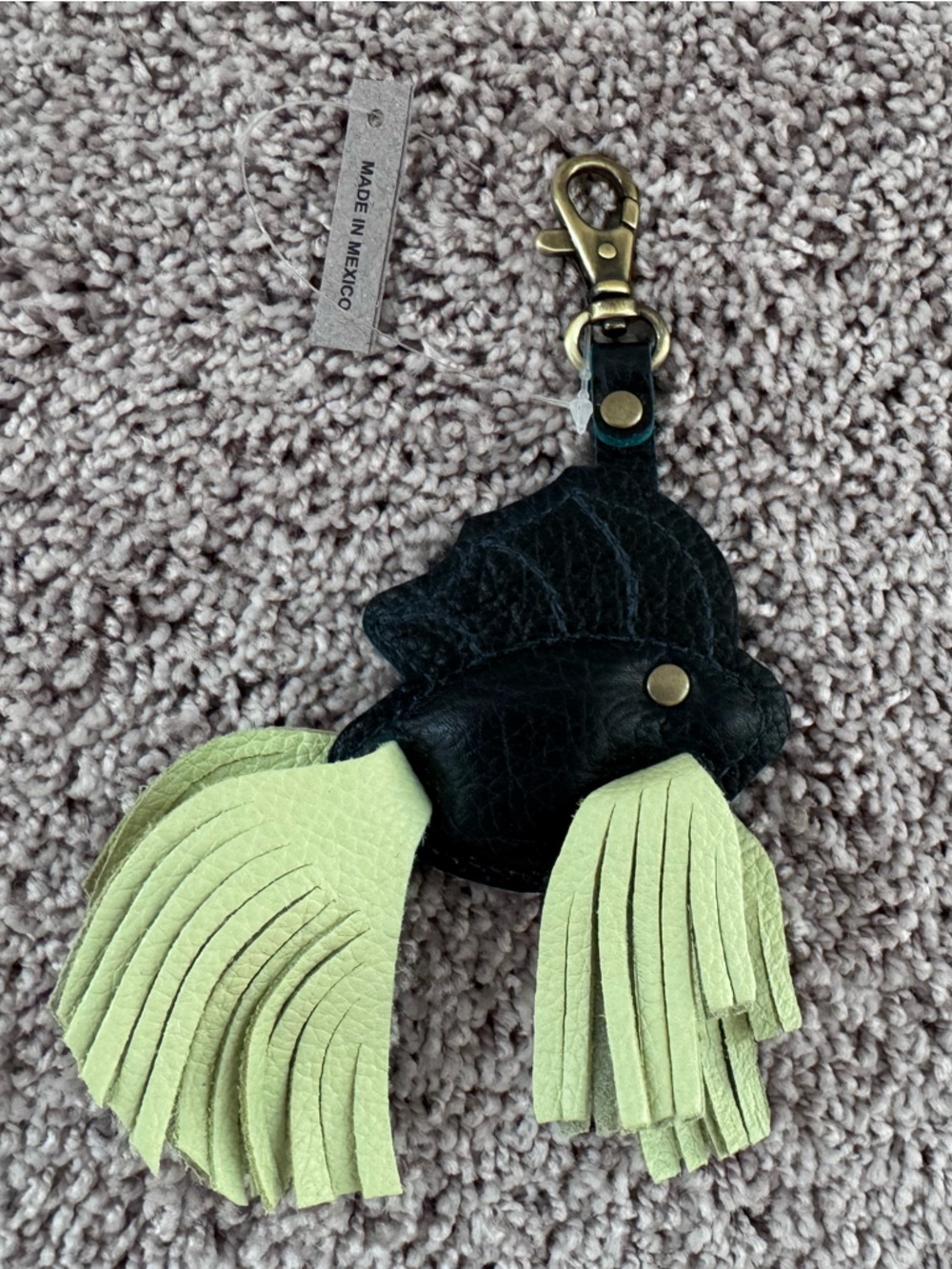 Portland Leather Betta Fish Flair